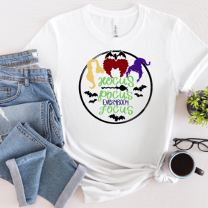 Hocus Pocus Focus -  Unisex Halloween Tee