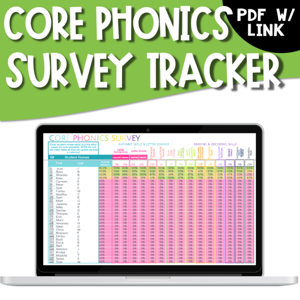 Digital Core Phonics Survey Tracker - Image 4