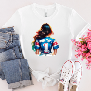 #1 Sub Mom - Women's Softstyle Tee